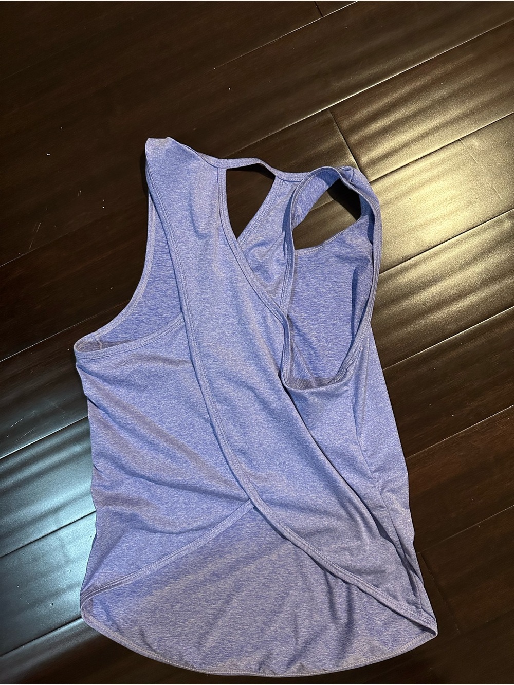 Everyday Purple Racerback Performance Tank Top - Picture 2 of 2